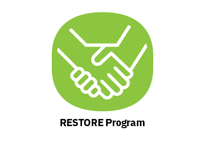 icon button link to RESTORE Program page